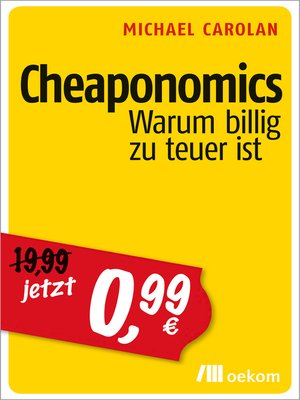 cover image of Cheaponomics